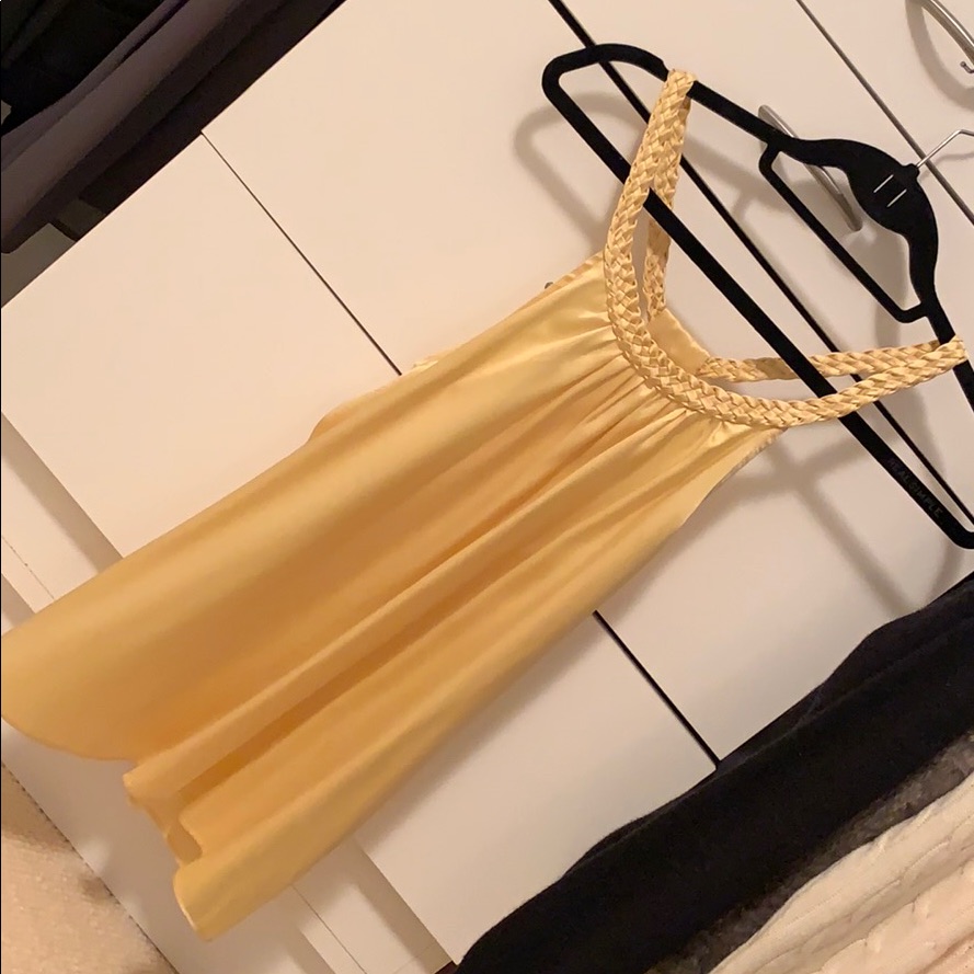 Gold/Yellow Silk Top